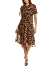 Allsaints Enki Zephyr Midi Dress Women's