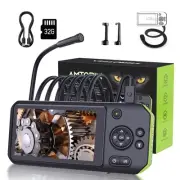 Three Lenses Borescope Camera 8mm IP67 Waterproof Snake Camera Industrial End...
