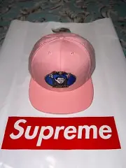 SUPREME VAMPIRE BOY 6-PANEL (PINK) SS23 SNAPBACK CAMP CAP BOX LOGO NEW ERA HAT