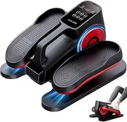 Under Desk Elliptical Machine, Electric Ellipse Leg Exerciser While Sitting for Seniors Adults, Leg Ercise Pro, Quiet & Portable Mini Seated Pedal Exerciser for Home Office Use