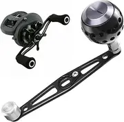 Fishing Reel Handle Replacement | Baitcasting Power Knob - Fishing Rod Handle, Reel Replacement Grip Parts, Baitcasting Power Handle, Ergonomic Comfort Design for Women Men