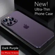 Shockproof Matte Slim Case For iPhone 16 15 14 Pro Max 13 12 11 XR 8 Plus Cover