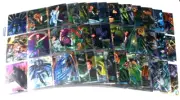 1995 FLEER BATMAN FOREVER METAL COMPLETE 100 CARD BASE SET +SUBSETS +MORE MINT!