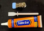 2oz Fabric Glue Permanent Adhesive Washable Clear Clothing Super Glue