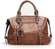 [NICOLE & DORIS] NICOLE&DORIS Fashion Oil Wax Women Handbags Shoulder Bag Diagonal Bag Crossbody Bag Messenger Bags Girl Handbags Boston Bags