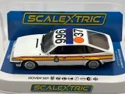 SCALEXTRIC ROVER SD1 POLICE CAR DPR WITH LIGHTS 1:32 SCALE SLOT CAR C4342