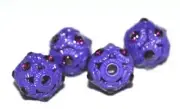 11mm Purple Rhinestone Beads pave beadrhinestone beads diamond beads,spacer