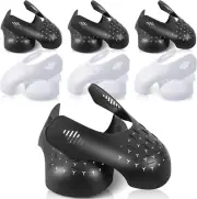 6 Pairs Anti-Wrinkle Shoe Toe Box Protectors, Toe Box Decreaser Prevent Shoes Cr