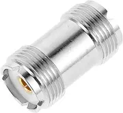 Angoily to Female So239 Adapter Connector Dual Pass Design for Stable Signal Transmission Easy Plug-and-Play Installation for Devices