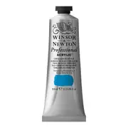 Winsor & Newton 60ml Professional Acrylic Colour Paint Tube Cerulean Blue S5