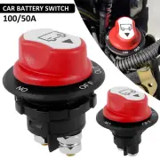 Battery Disconnect Switch 12V-48V Battery Power Cut Off Switch Heavy Duty༄Switch