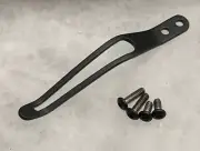Black Titanium Pocket Clip Stainless Screw For Kershaw Launch 12 Launch 4 Knife
