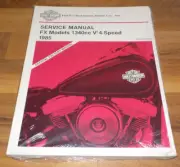 1985 HARLEY DAVIDSON FX 1340 4-Speed Shop Service Manual_SUPER GLIDE SOFTAIL_NEW