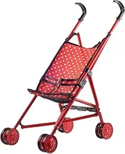 Stroller Toy, Pram Toy, Doll Pram Toy, Outdoor Doll Stroller, Foldable Design Sturdy Material Enhances Role-Playing Adds Fun Versatile Use Encourages Creativity Low Maintenance Ideal for Playdates