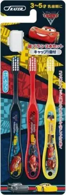 New Skater TB5T Toothbrush for 3-5 years old hardness normal 3pcs Cars 3 Japan