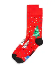 Happy Socks Happy Holidays Crew Socks