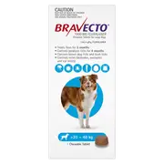 Bravecto Large Dog Blue 1000Mg >20-40Kg