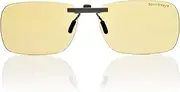 Clip-on Blue Light Reducing Lenses for Daytime Screen and Gaming Use - Relax Your Eyes (Daytime Lens)