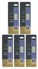10 x Parker Vector Frontier Rollerball Pen Refills, Blue Ink, Ultra Fine, 0.5mm