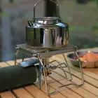 Portable Mini BBQ Grill Rack Outdoor Stainless Steel BBQ Grill Park Camping