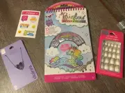 Claire’s Fashion Angels Sketch Art Set Jewelry Nail Kit Justice Sticker Unicorn