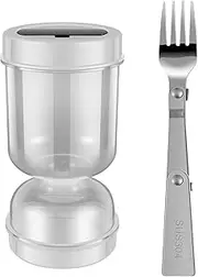 Pickle Jar Olive Hourglass Jar Pickle Jar with Strainer Flip Leak-proof Hourglass Olive Jar Airtight Pickle Container Large Pickle Juice Separator Jar Wide Mouth Food Storage Container for Pickle Olives