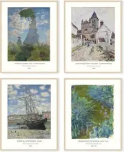 Gwency Design Claude Monet Posters and Prints - Famous Art - Famous...