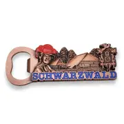Schwarzwald Germany Fridge Magnet Bottle Cap Opener Travel Souvenir Collectible