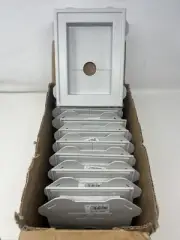 10 Pack Tribuilt Vinyl Siding Split Block Mini Mount 090 Gray MCE030401090