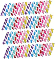 10 Polymer Clay Lollipop Charms for DIY Crafts Adorable Miniature Candy Decorations for Phone Cases Hair Accessories and Creative Projects Effortless Decoration