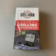 Digital Meat Thermometer With Leavein Stainless Steel Probe And Timer For Grills