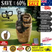 Water Feature 80CM Solar Fountain Outdoor Solar-powered Panel Solar Water Pump