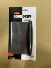 OXO Good Grips Gray Stainless Steel Multi-Purpose Scraper/Chopper