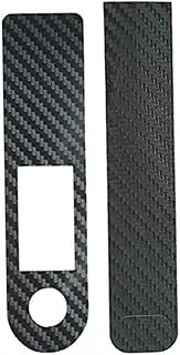 Scooter Screen Film Accelerator Sticker Carbon Fiber Protective Film Compatible with M365 Pro Electric Scooter Accessories Black 2PCSAccelerator Sticker for M365 Pro