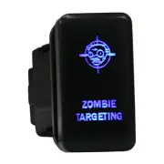 ZOMBIE TARGETING 802B Push switch 12V For Toyota FJ cruiser HiAce LED BLUE (for: Toyota)