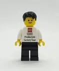 Lego HMV Production Factory Tour Minifigure Exclusive Rare as SDCC NYCC Employee