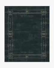 245' x 305' | Machine Washable Runner Rug | Kid & Pet Friendly | Indoor Rug | Architectural Digest Avery Midnight Blue Tufted Rug | Ruggable