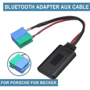 Compatible with Porsche Compatible with Becker Car Radio bluetooth Adapter Aux in Cable Compatible w