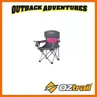 OZTRAIL DELUXE JUNIOR ARM CHAIR PINK KIDS CAMPING CHAIR NEW MODEL