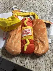 Oscar Mayer Hot Dog Costume Pet Size Medium