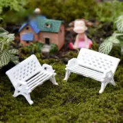 Stylish Addition for Train Models HO Scale 187 Bench Chair Settee (10pcs)
