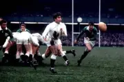 England's Nigel Starmersmith Passes The Ball To The Backs 1970 OLD RUGBY PHOTO