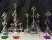 Green Glass Love Meter Fortune Teller