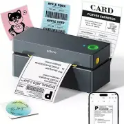 POLONO Bluetooth Thermal Shipping Label Printer, Wireless 4x6 Label Printer