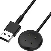 QHBAMD Charging Cable Intended Charger for Google Pixel Watch 3, USB A Charging Cable Cord Adapter 3.3ft/100cm, Watch Accessories for Fitbit Ace LTE/Versa 4/Versa 3 Smartwatch Cable