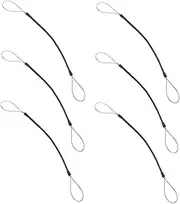 ERINGOGO 6pcs Retractable Tether Lanyard for Stylus Pens Lose Spring Coil Strap Phone Accessory for Tethering Touchscreen Drawing Pens Fashionable Design