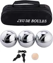 Engelhart French Boules Petanque Balls Garden Game Set with Carry Case