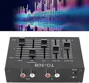 Phono Preamp EQ with 3 Band Equalizer, High Medium Low 3 Band Sound Channel Balance Volume Control Preamp, EQ Equalizer for Record Player Turntables