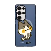 Galaxy S25 Ultra Impact Magnetic Case Head in the Clouds Kitty