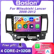 Android 14 Car Stereo GPS Head Unit CarPlay DAB+ For Mitsubishi Lancer 2007-2017